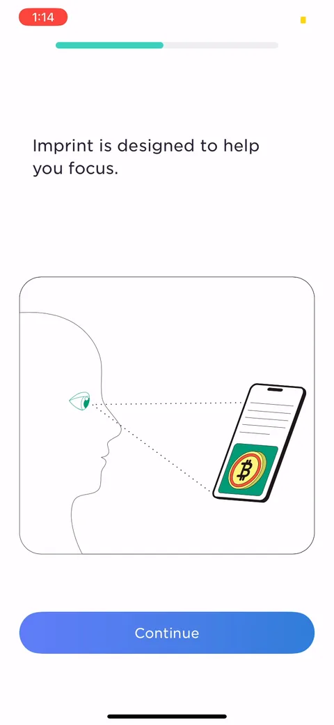 Imprint onboarding screen 15