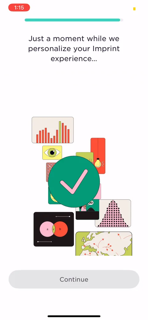 Imprint onboarding screen 34