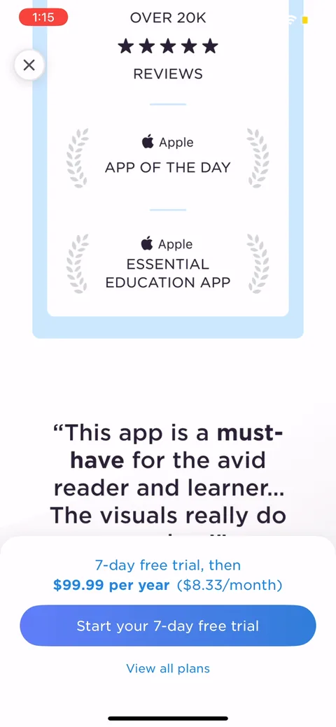 Imprint onboarding screen 39
