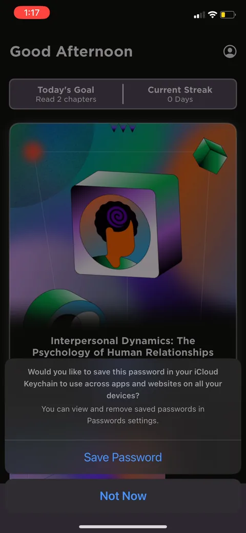 Imprint onboarding screen 64