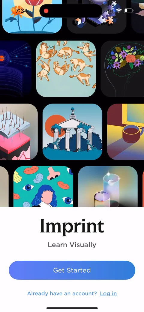 Imprint onboarding screen 3