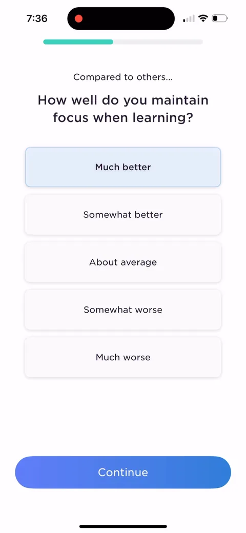 Imprint onboarding screen 20