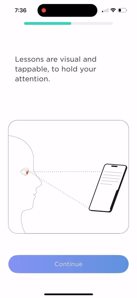 Imprint onboarding screen 22