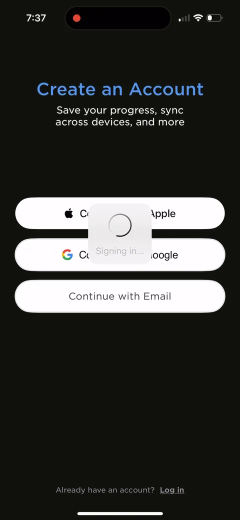Imprint onboarding screen 53