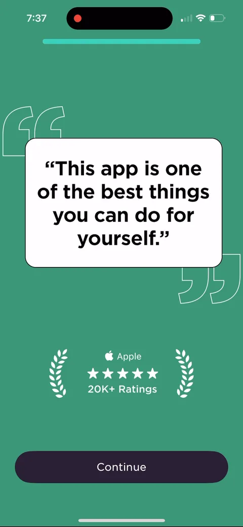 Imprint onboarding screen 54