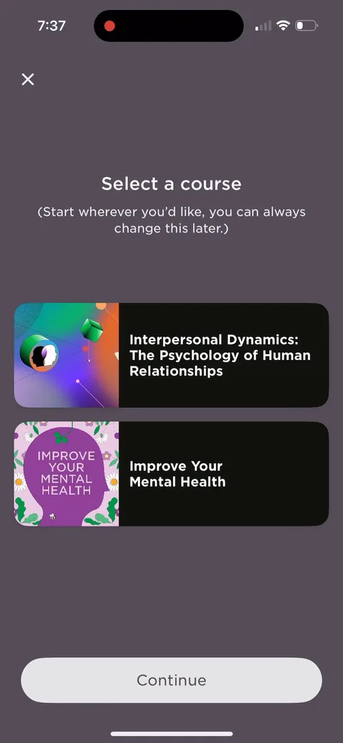 Imprint onboarding screen 56