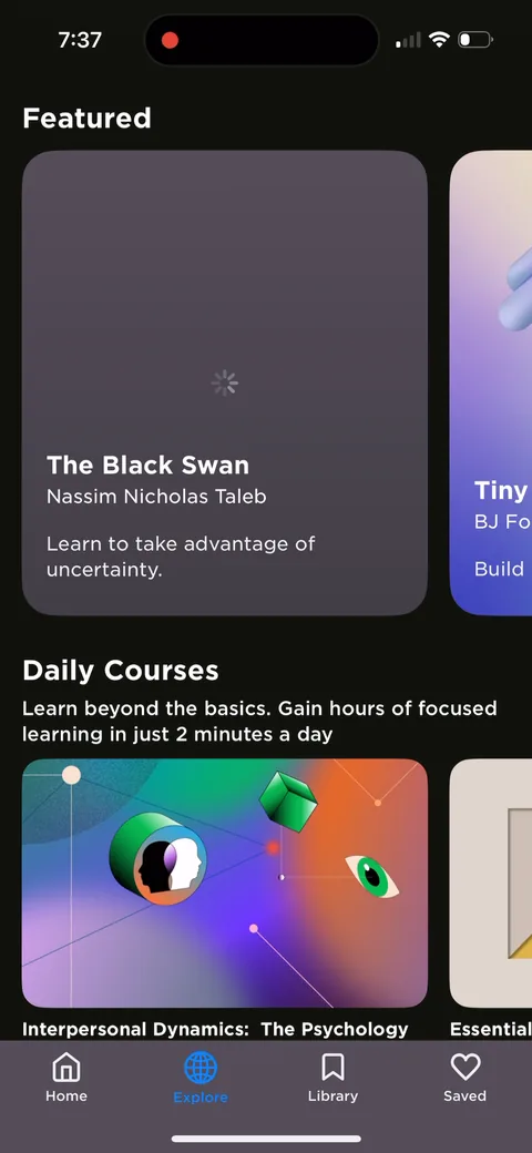 Imprint onboarding screen 65