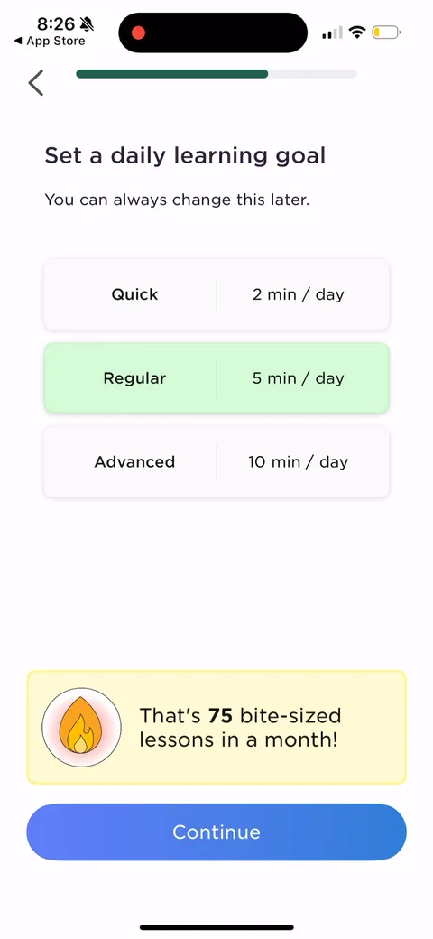 Imprint onboarding screen 13: 