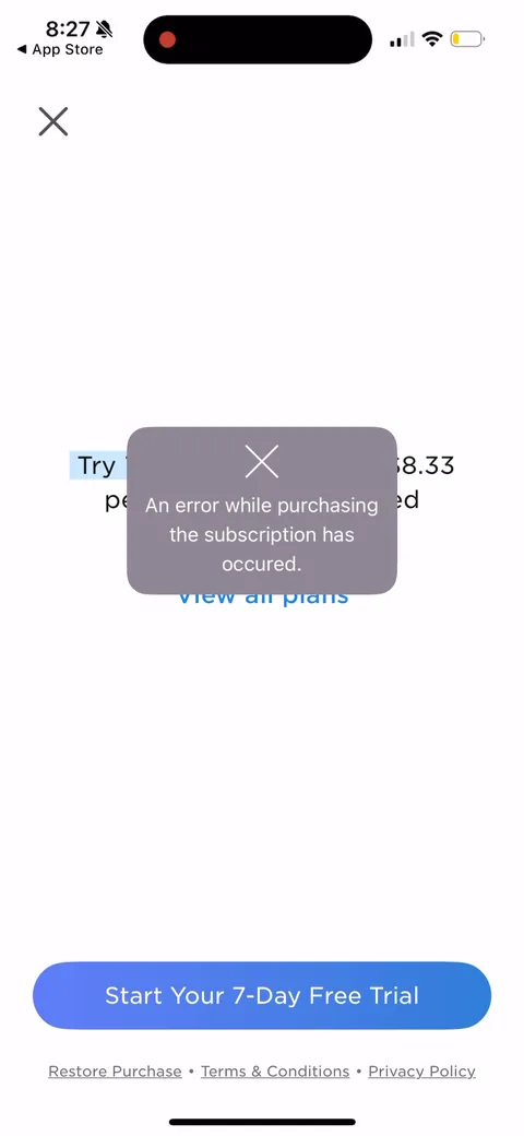 Imprint onboarding screen 26