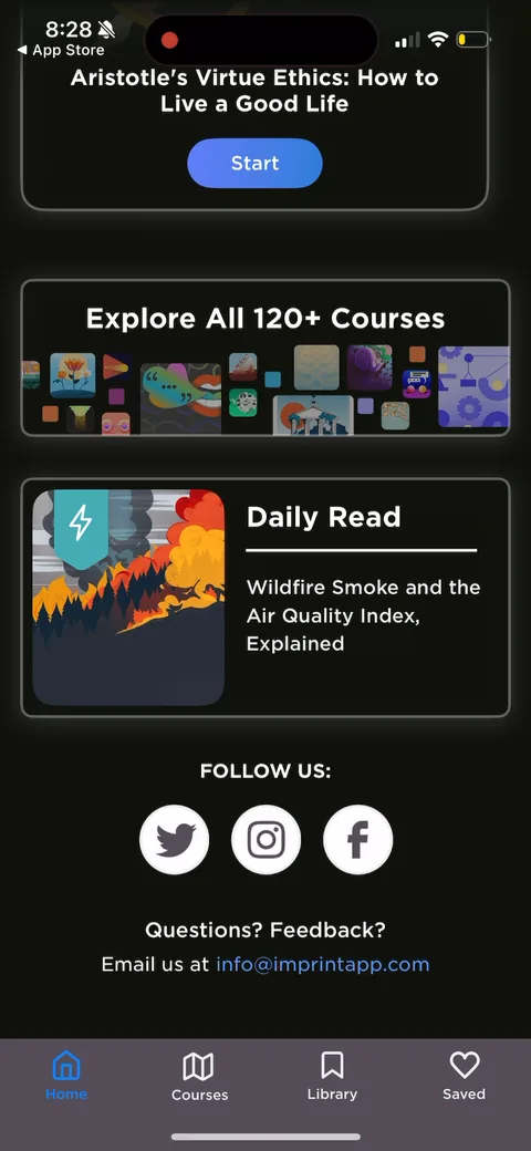 Imprint onboarding screen 51