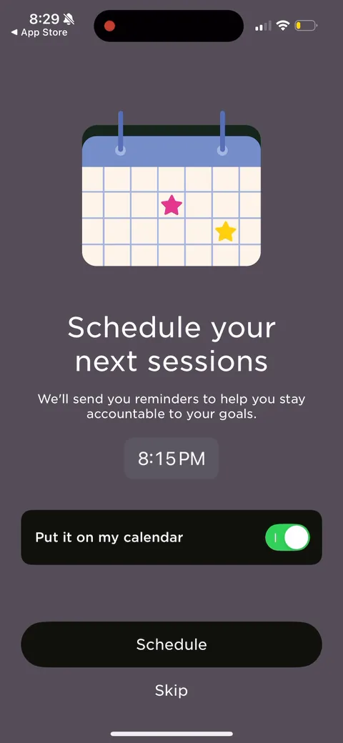 Imprint onboarding screen 67