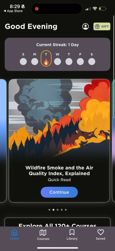 Imprint onboarding screen 74