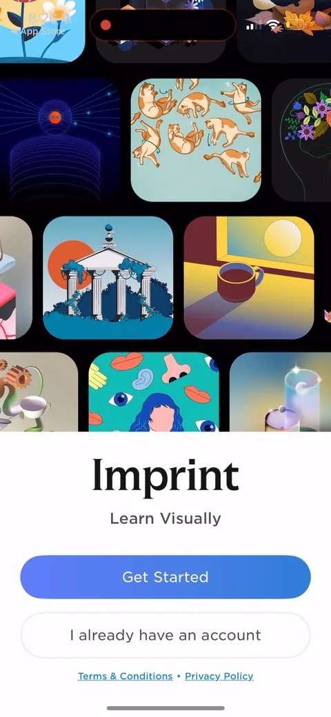 Imprint onboarding flow