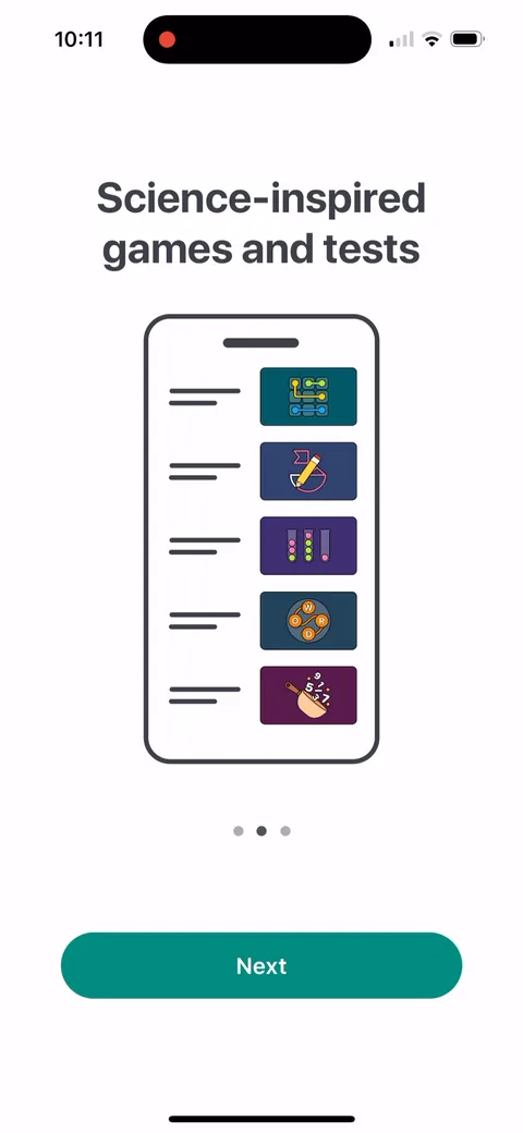 Impulse onboarding screen 5