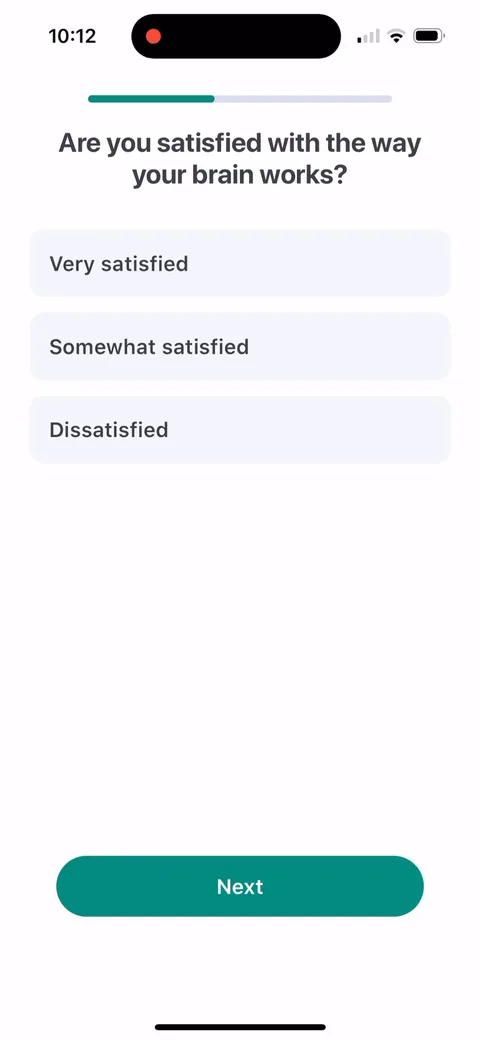 Impulse onboarding screen 16
