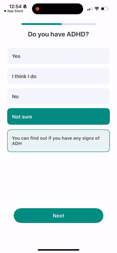 Impulse onboarding screen 12