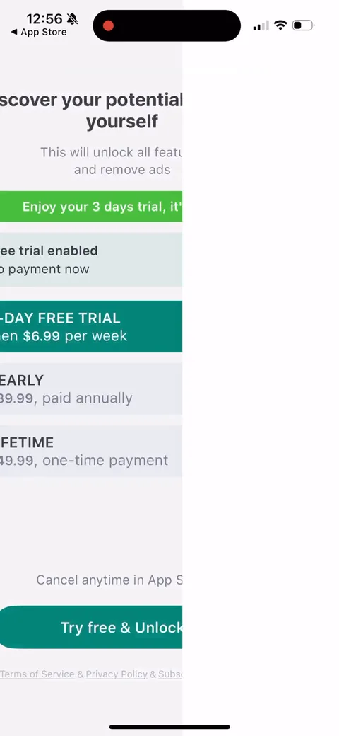 Impulse onboarding screen 29