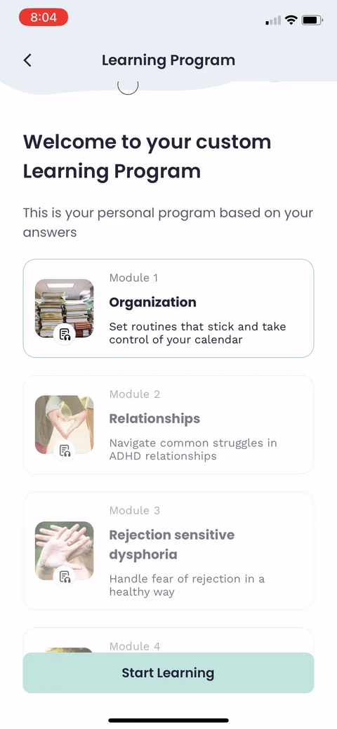 Inflow onboarding screen 42