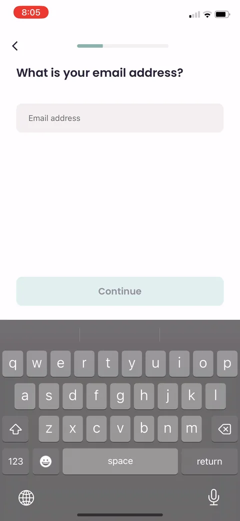 Inflow onboarding screen 51