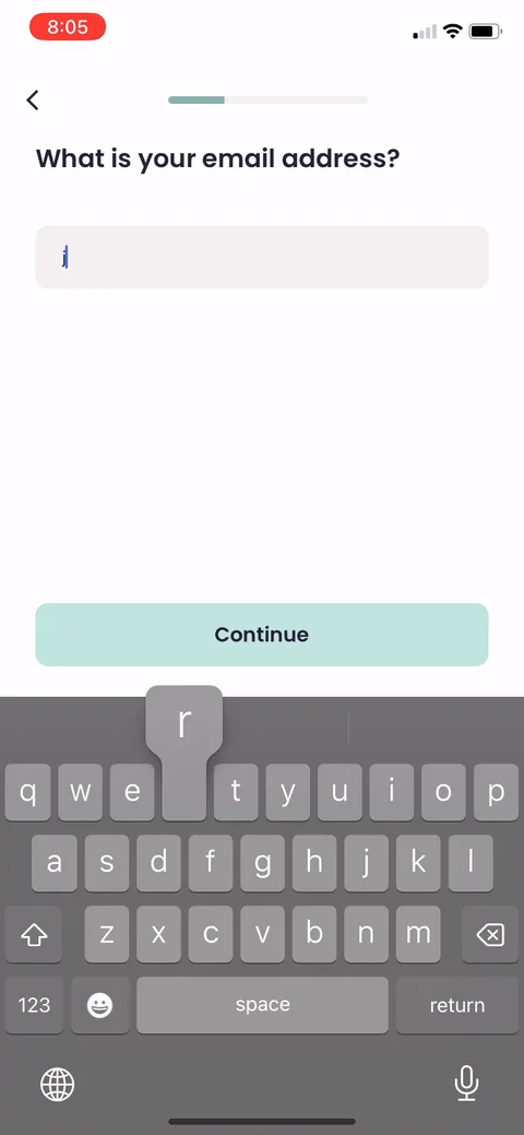 Inflow onboarding screen 52