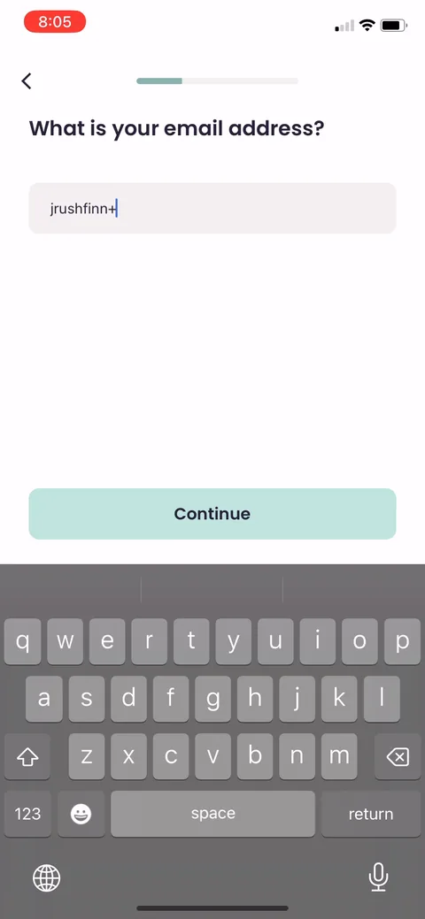 Inflow onboarding screen 54