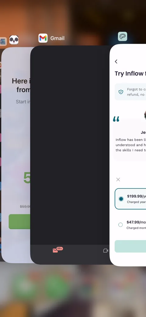 Inflow onboarding screen 78