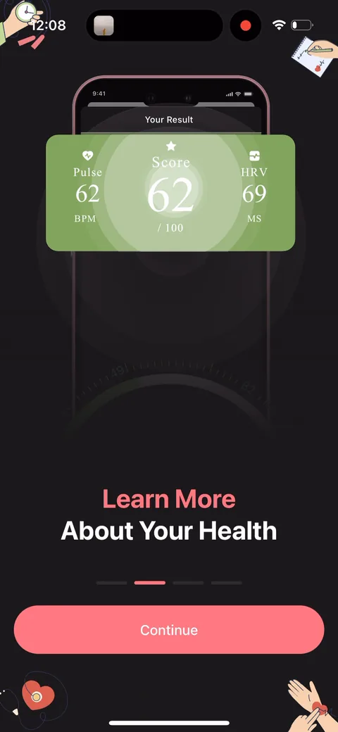 Inpulse onboarding screen 5