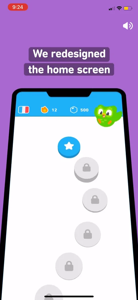 Introduce New Duolingo onboarding screen 4