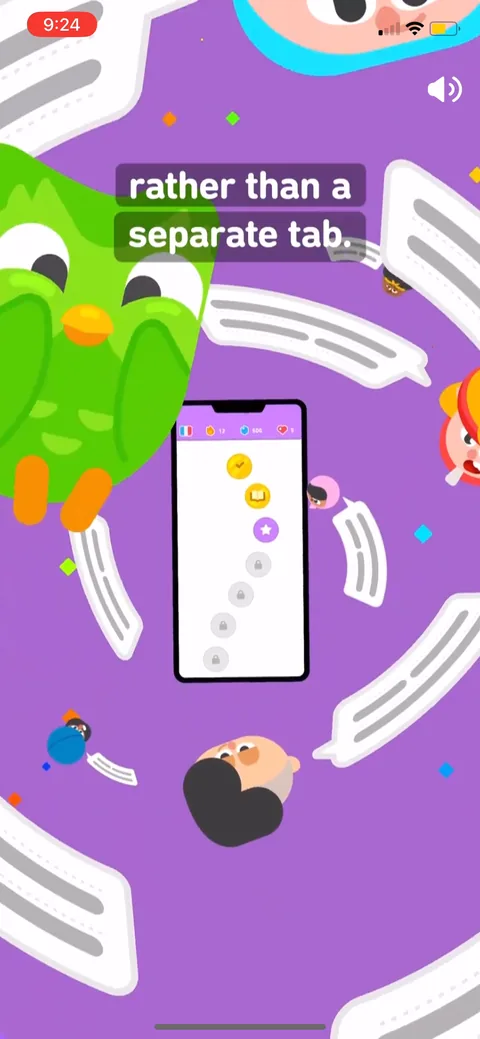 Introduce New Duolingo onboarding screen 12