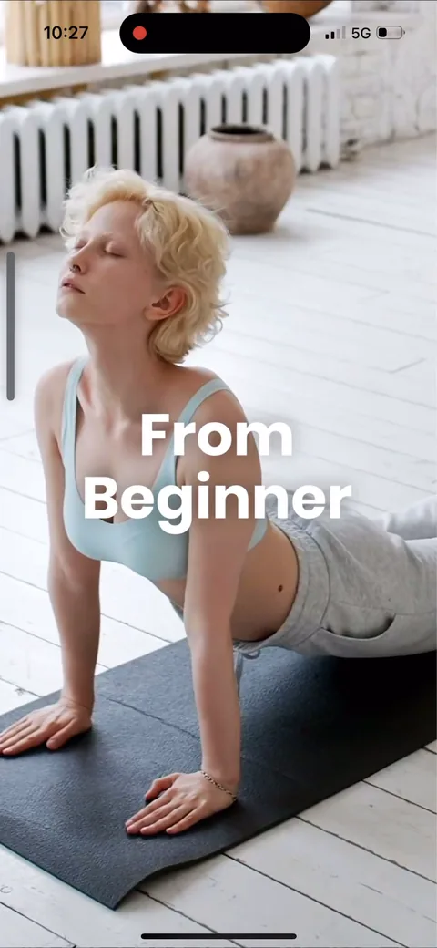Justfit onboarding screen 83