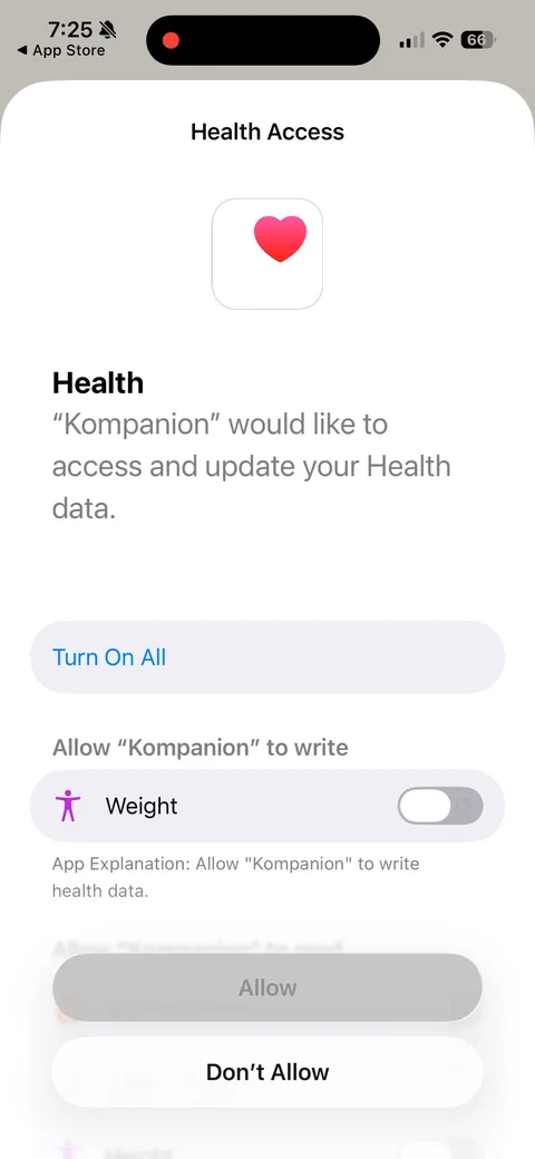 Kompanion onboarding screen 28
