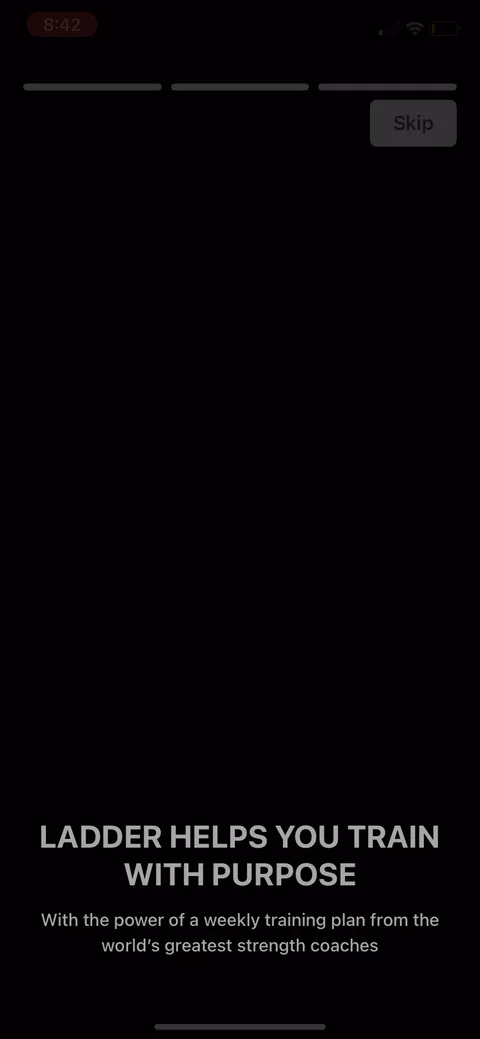 Ladders onboarding screen 9
