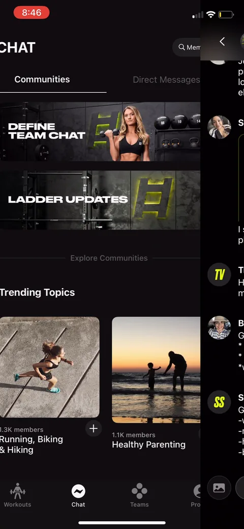 Ladders onboarding screen 96