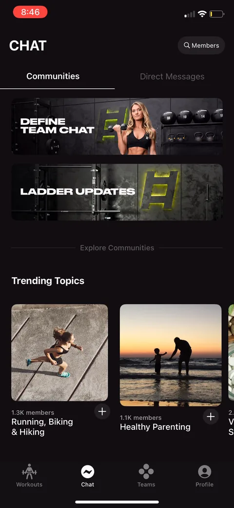 Ladders onboarding screen 97