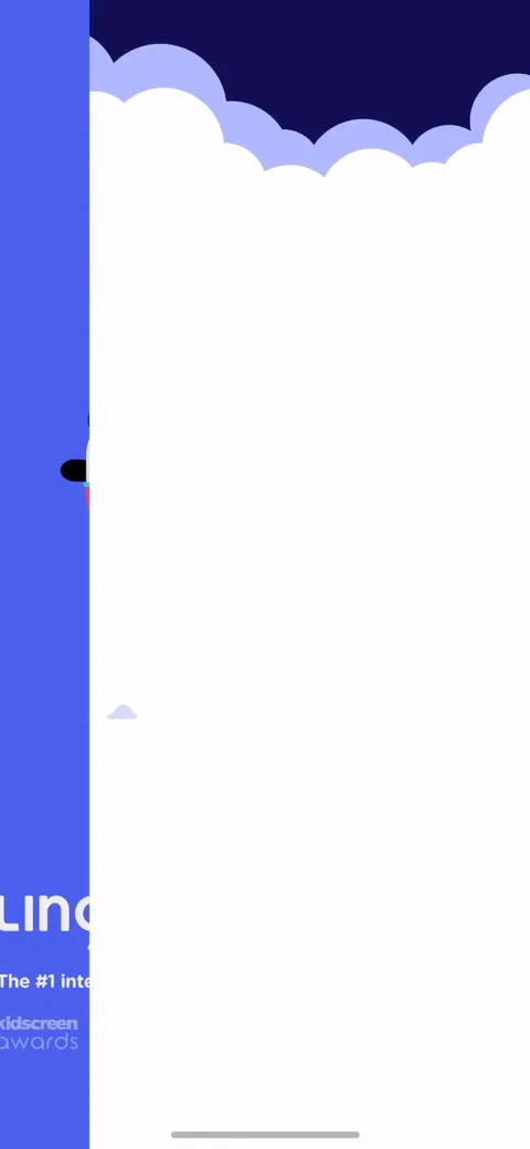 Lingokids onboarding screen 4
