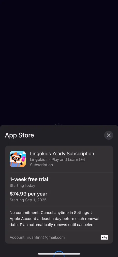 Lingokids onboarding screen 27