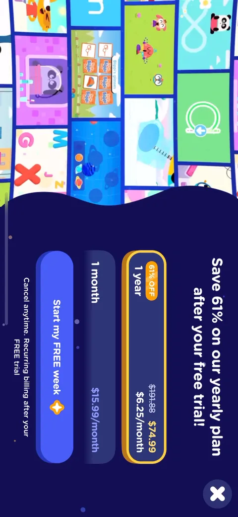 Lingokids onboarding screen 36
