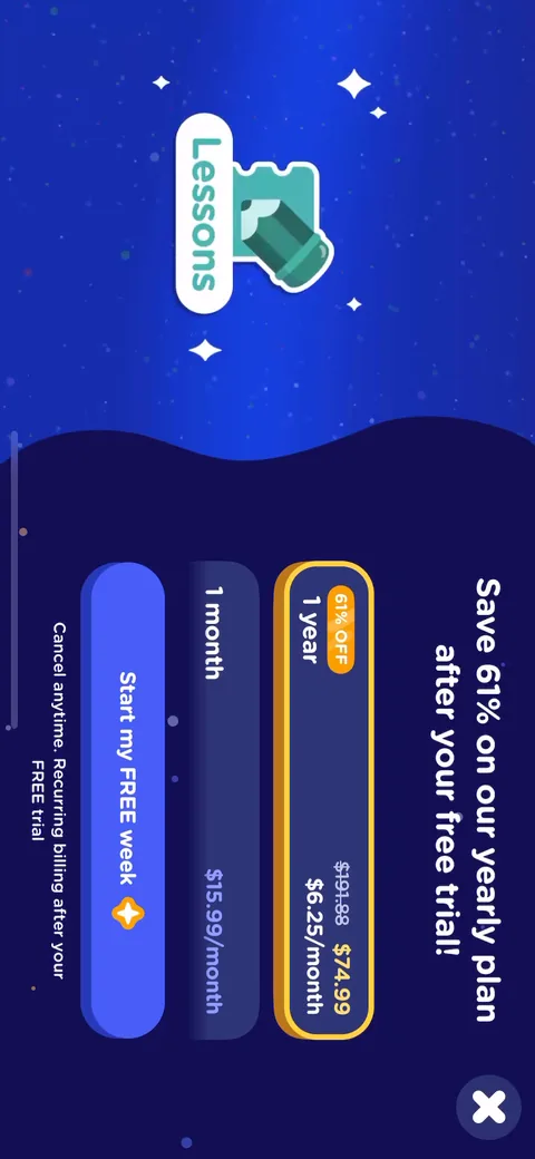 Lingokids onboarding screen 37