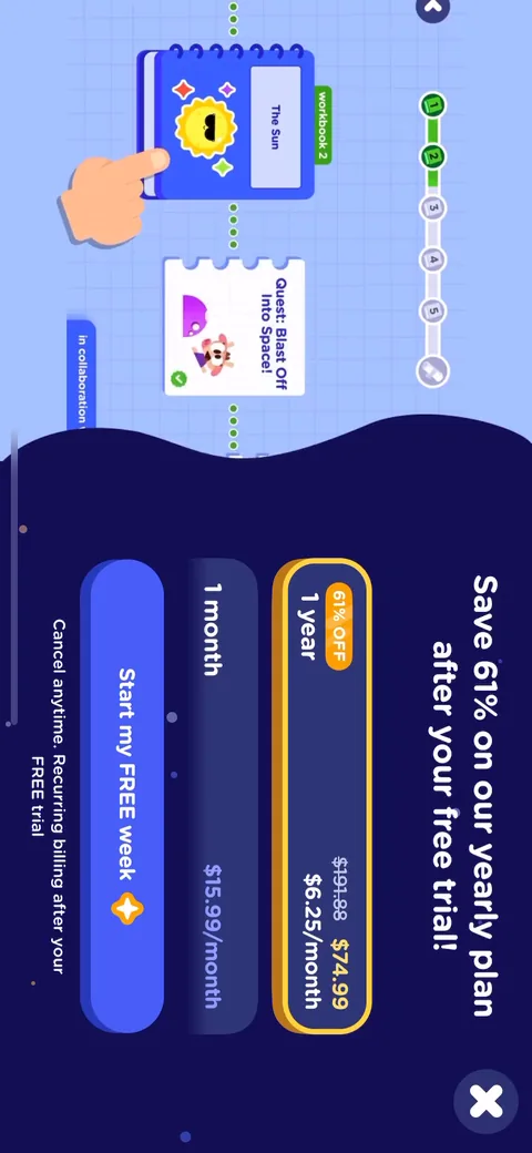 Lingokids onboarding screen 39