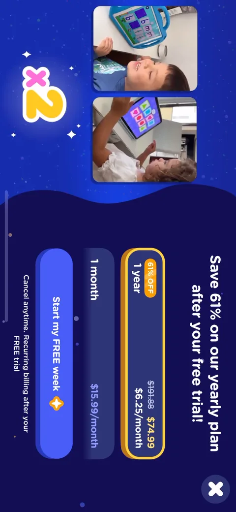 Lingokids onboarding screen 44