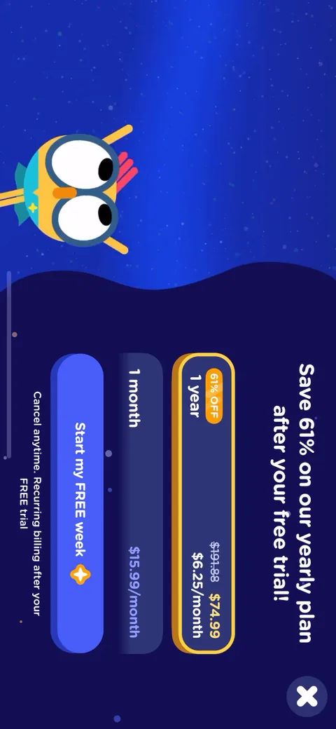 Lingokids onboarding screen 45