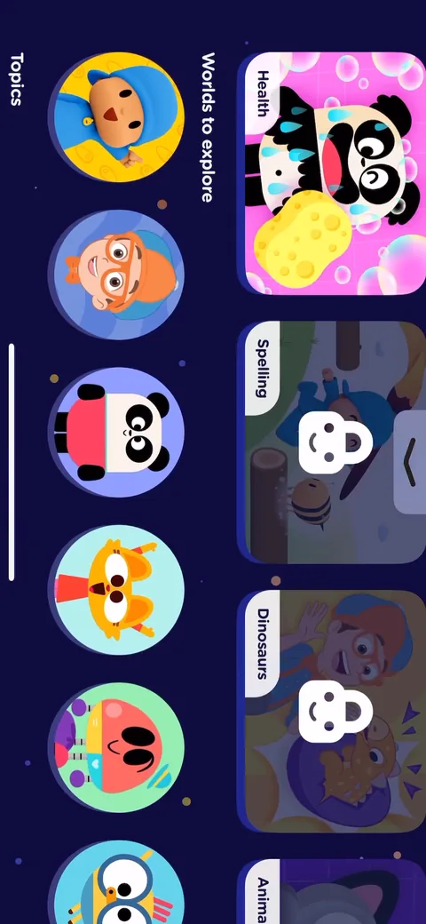 Lingokids onboarding screen 50