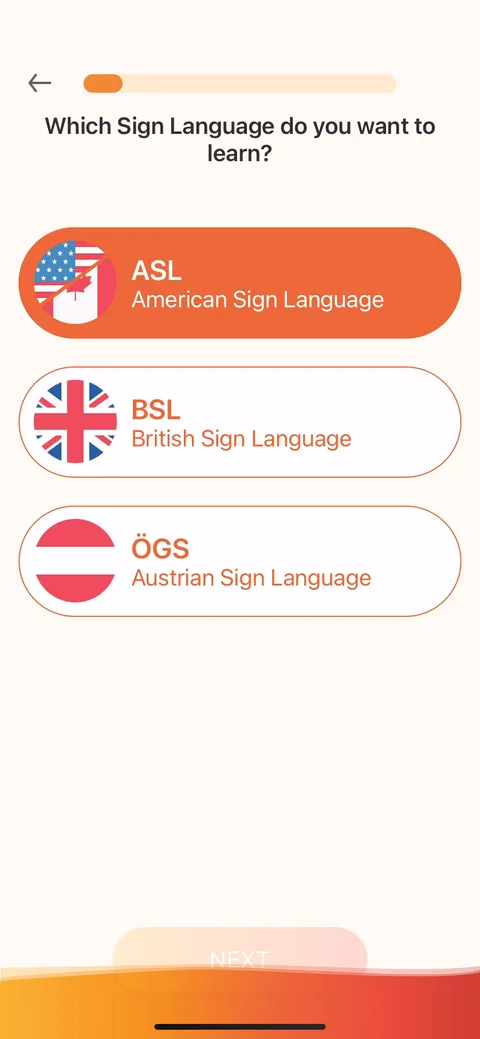 Lingvano onboarding screen 5