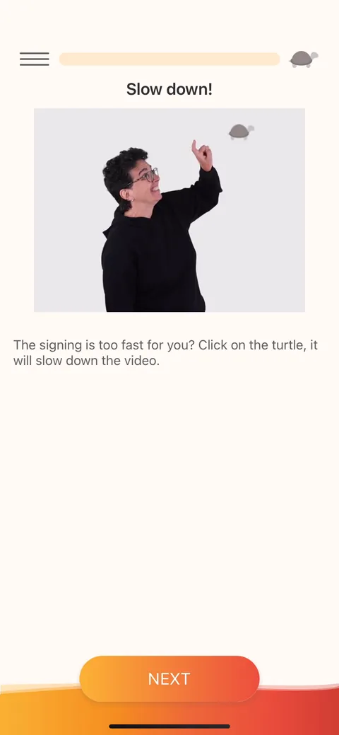 Lingvano onboarding screen 75