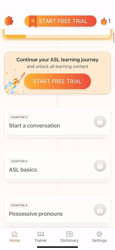 Lingvano onboarding screen 81