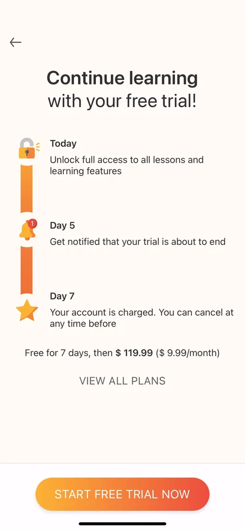 Lingvano onboarding screen 82