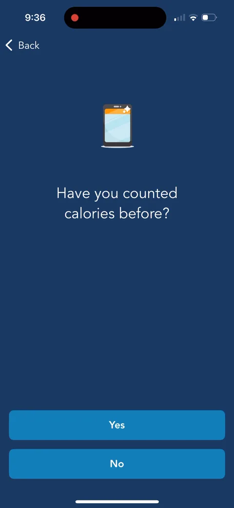 Lose It onboarding screen 19