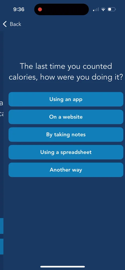 Lose It onboarding screen 20: 