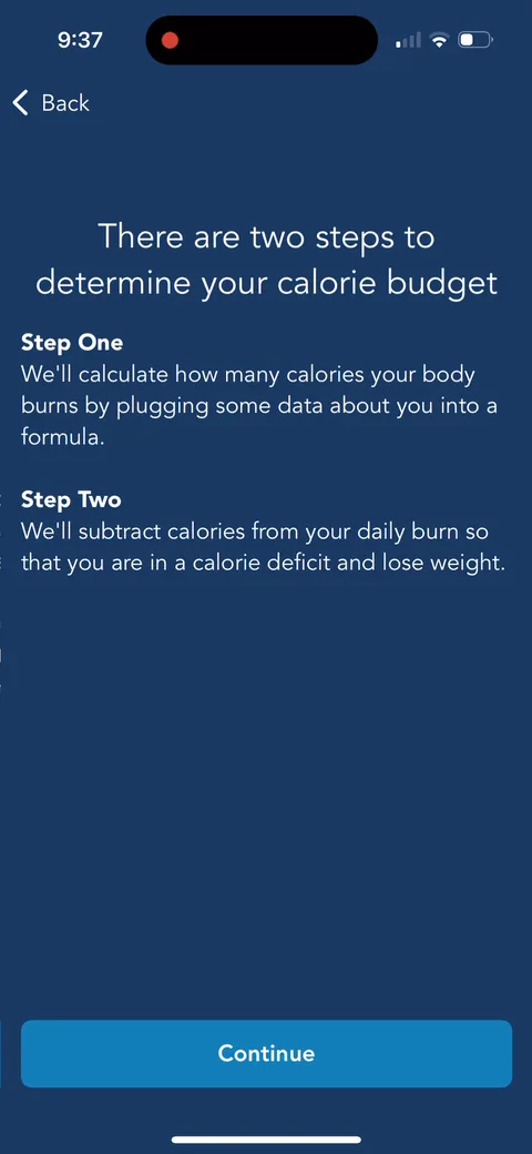 Lose It onboarding screen 28: 
