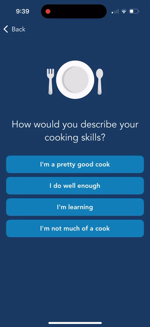Lose It onboarding screen 55